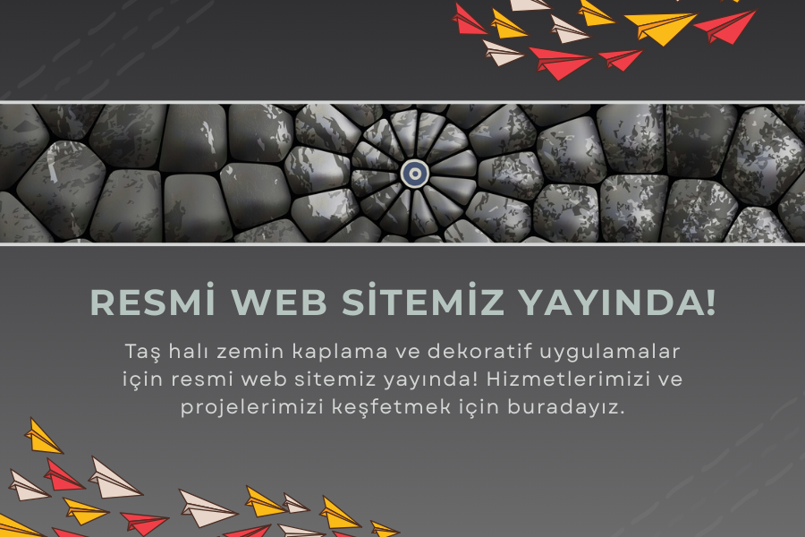 Taş Halı Sistemleri Resmi Web Sitemiz Yayında!