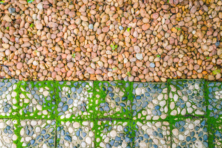 Bahçe ve Teras Taş Halı Kaplama